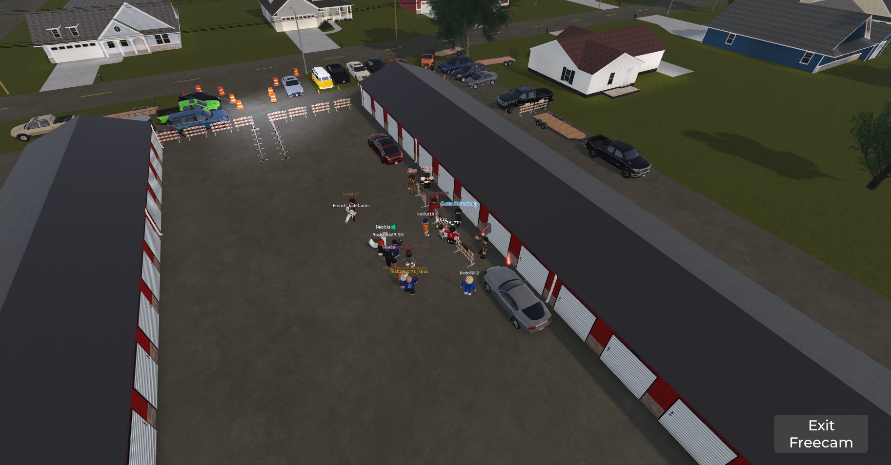 Photo prise sur le serveur GVRP FR