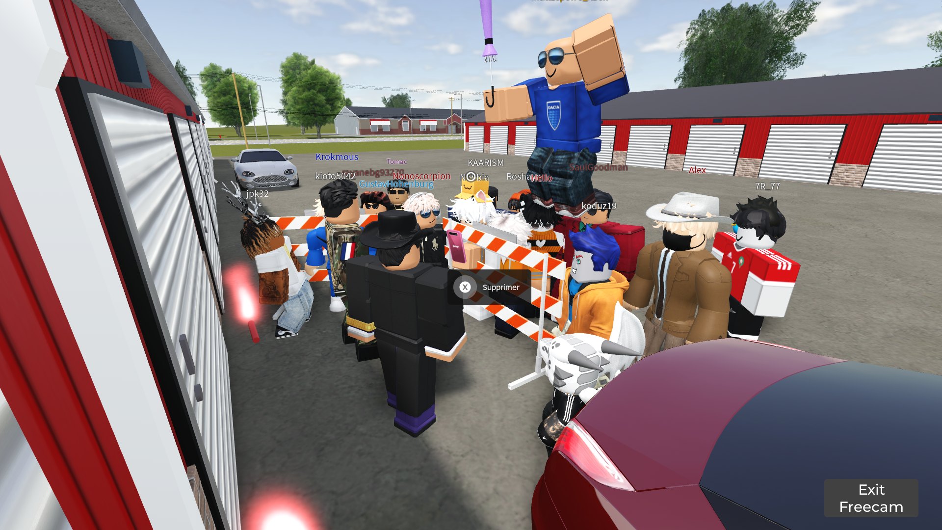 Photo prise sur le serveur GVRP FR