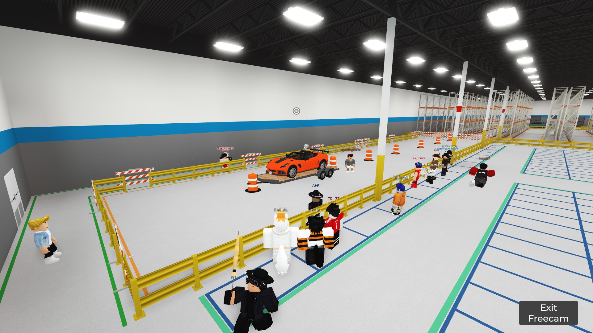 Photo prise sur le serveur GVRP FR