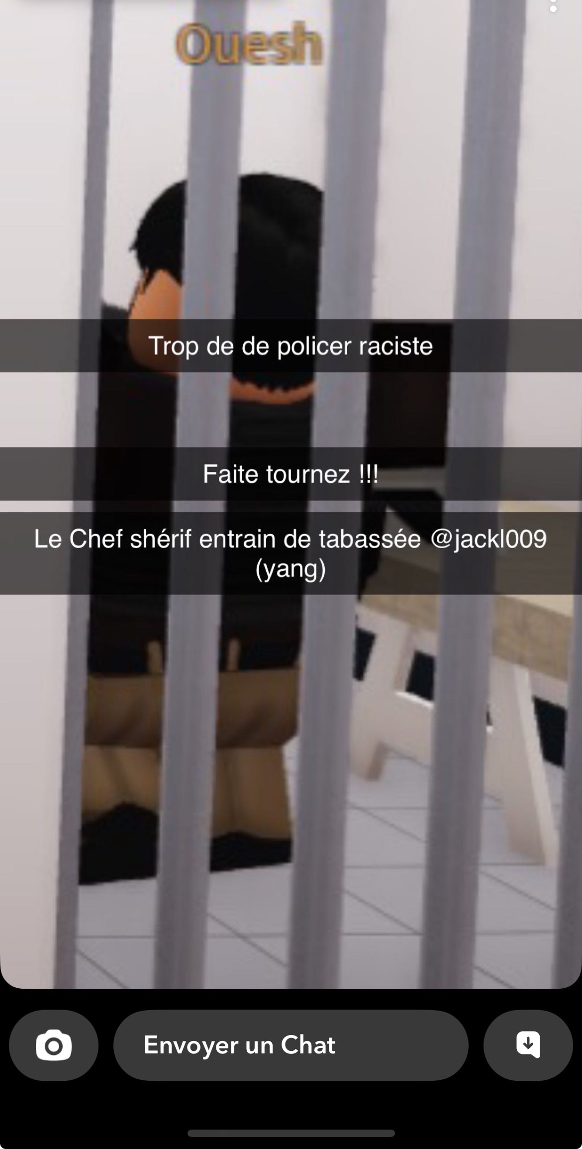 Photo prise sur le serveur GVRP FR