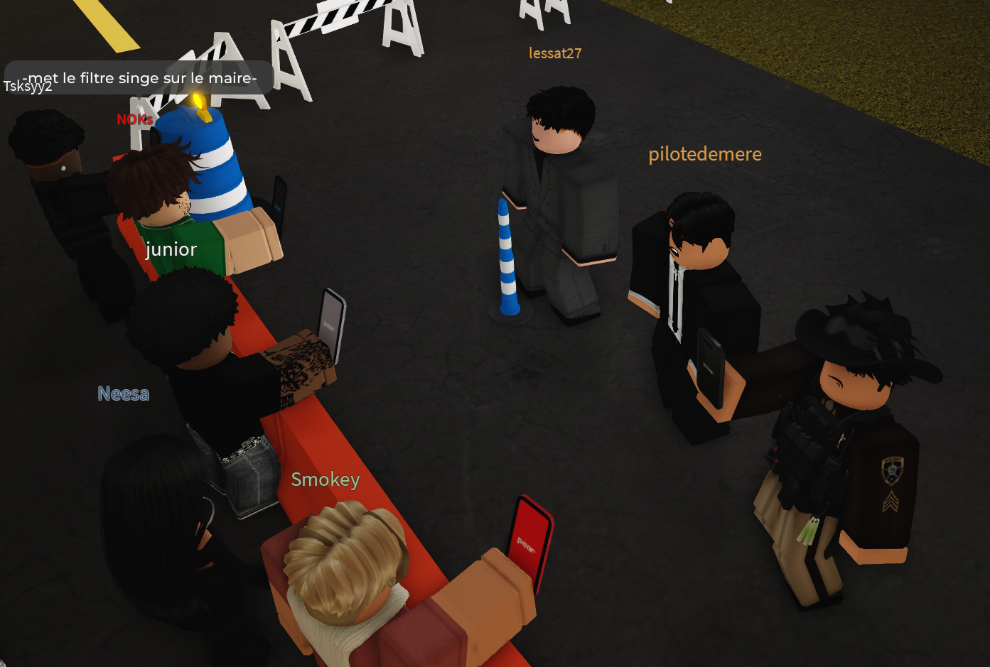 Photo prise sur le serveur GVRP FR