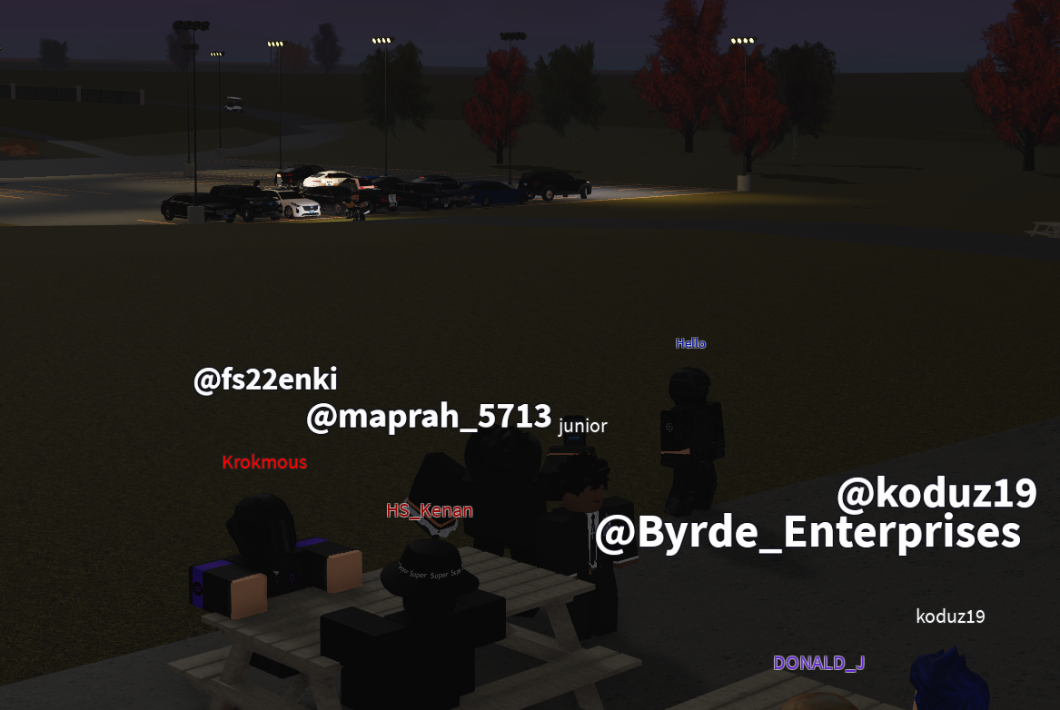 Photo prise sur le serveur GVRP FR