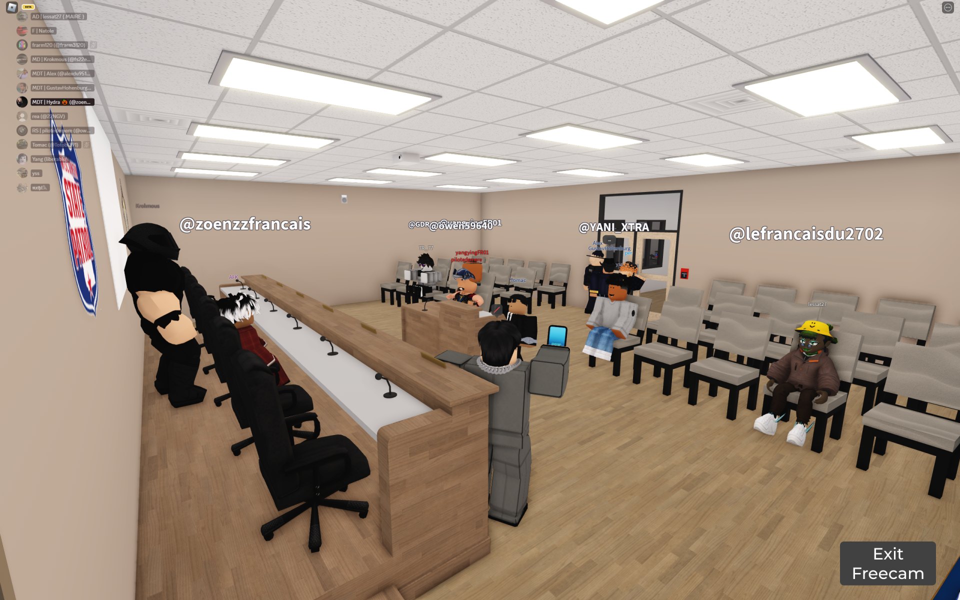Photo prise sur le serveur GVRP FR