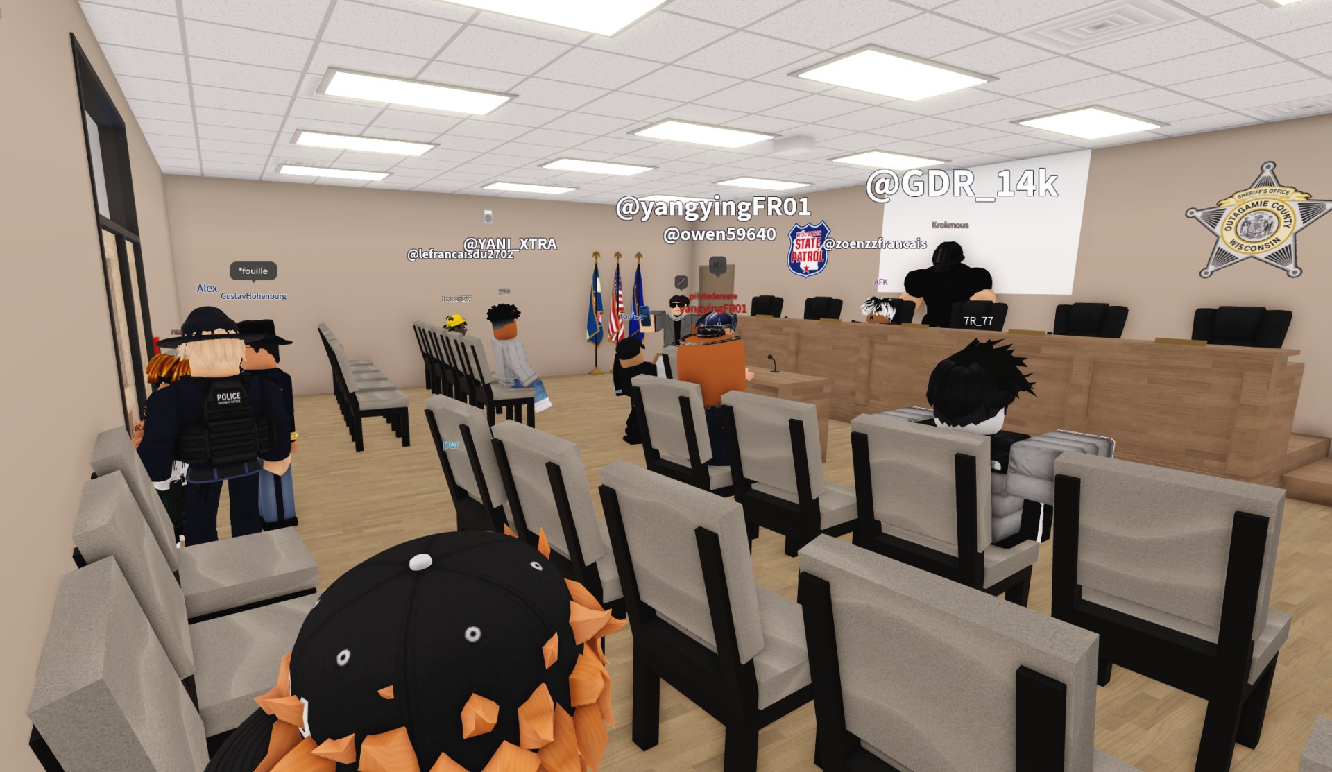 Photo prise sur le serveur GVRP FR