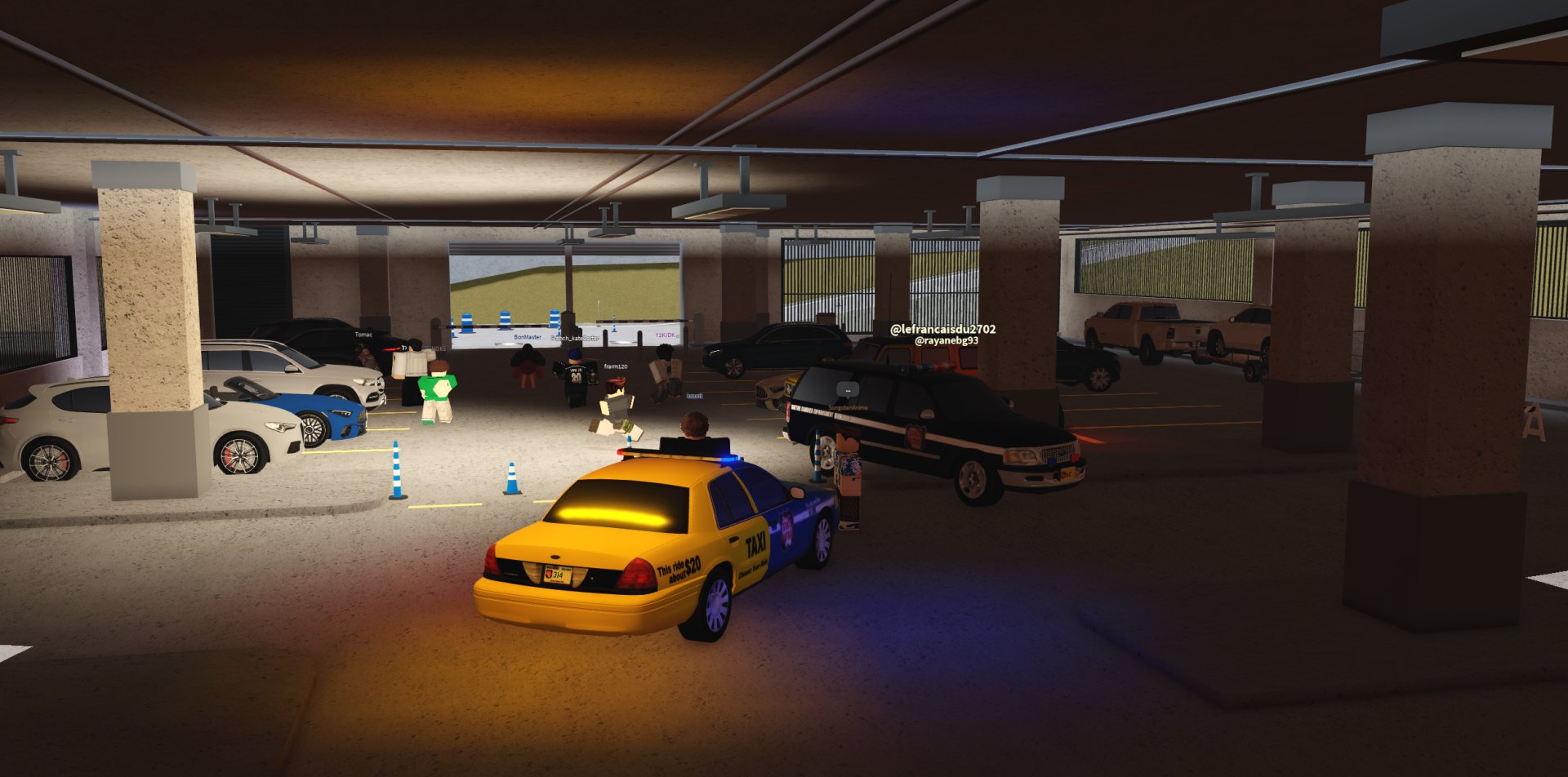 Photo prise sur le serveur GVRP FR