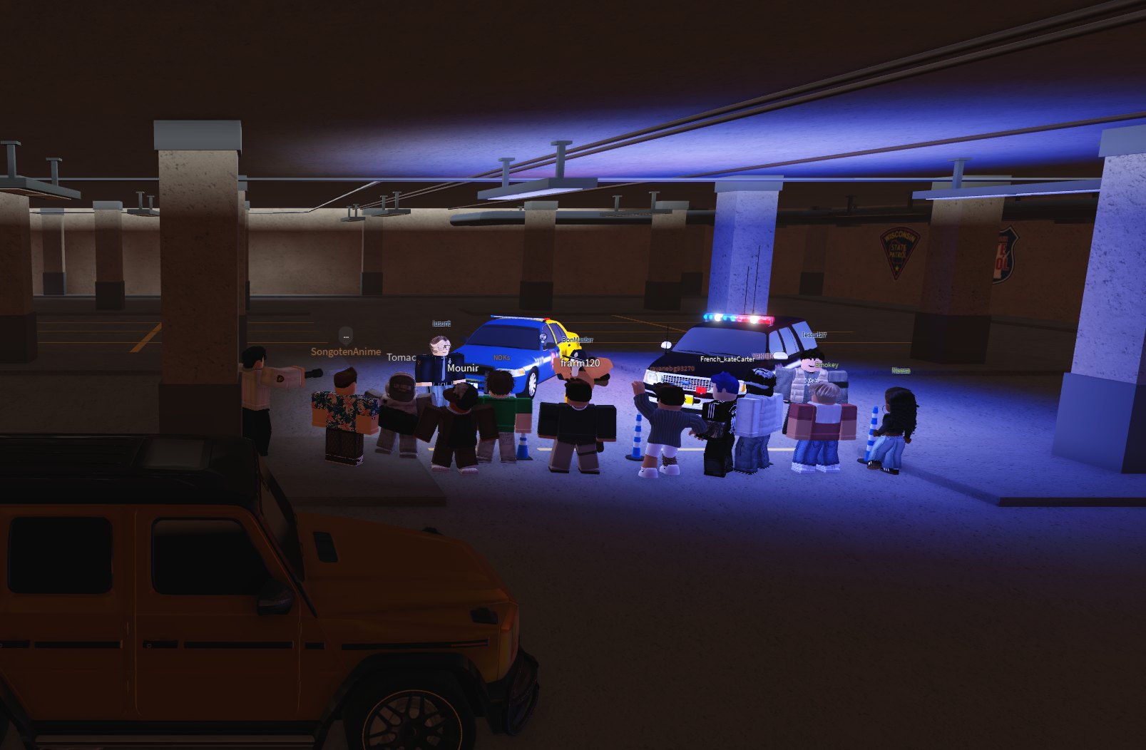 Photo prise sur le serveur GVRP FR