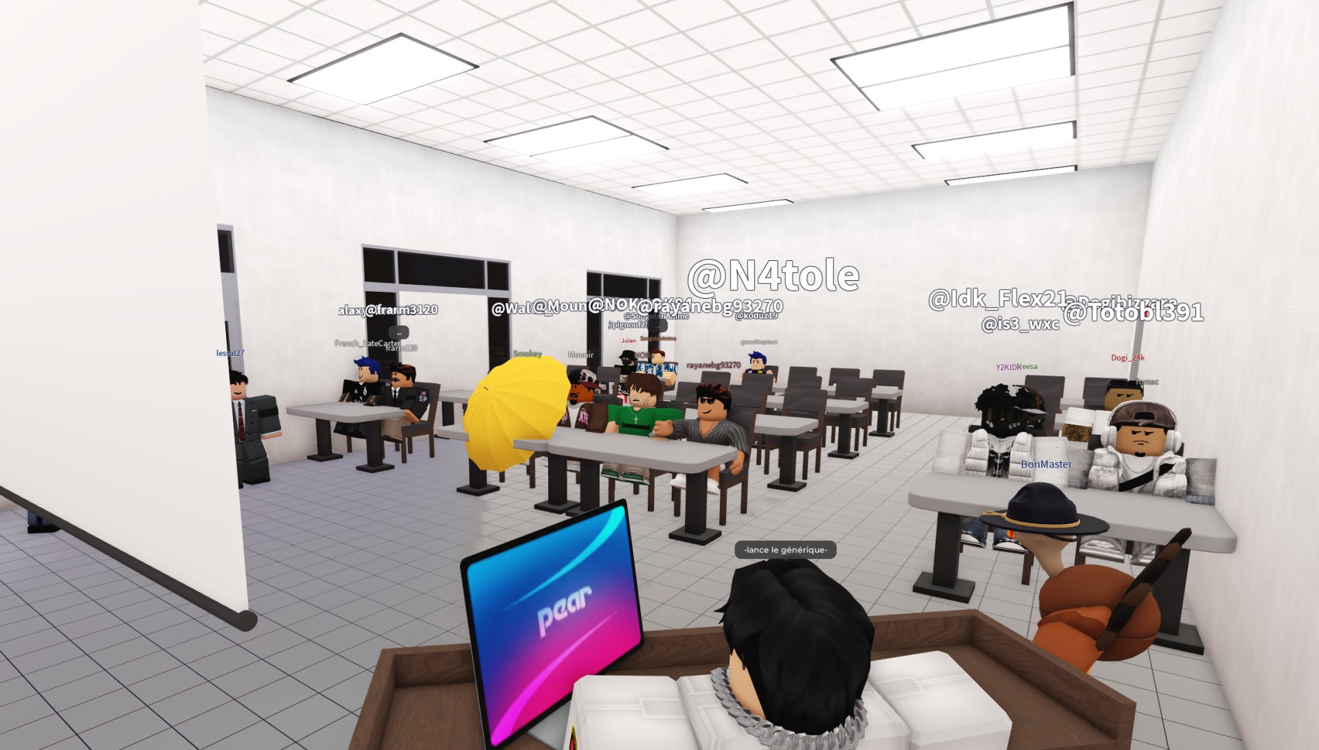 Photo prise sur le serveur GVRP FR