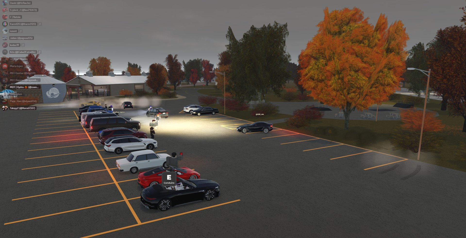 Photo prise sur le serveur GVRP FR