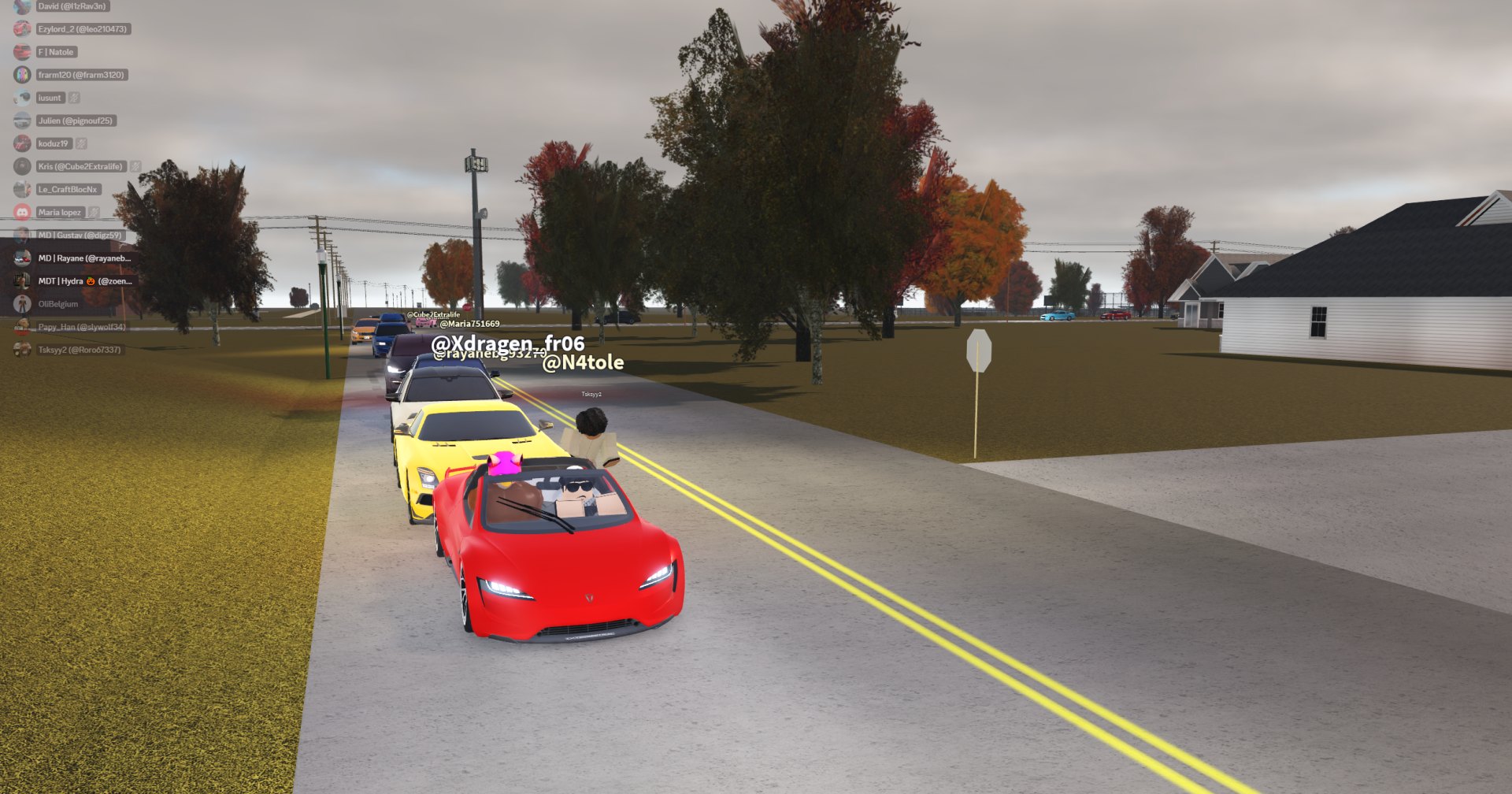 Photo prise sur le serveur GVRP FR