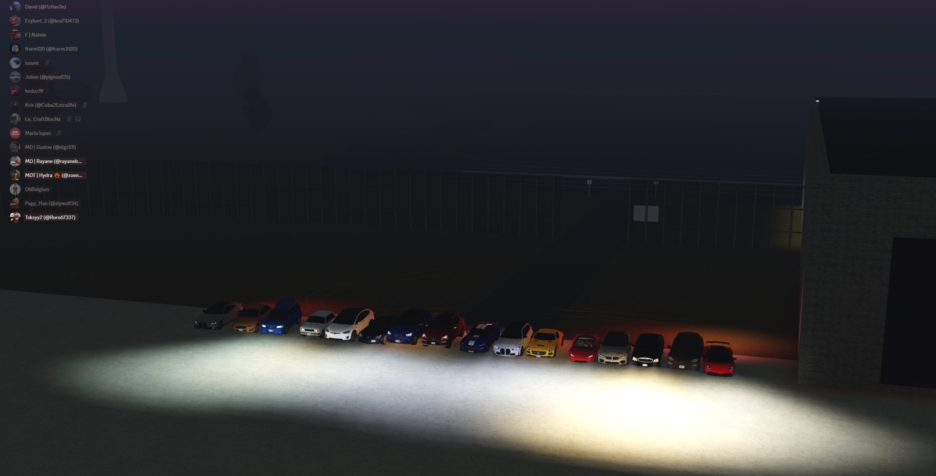 Photo prise sur le serveur GVRP FR