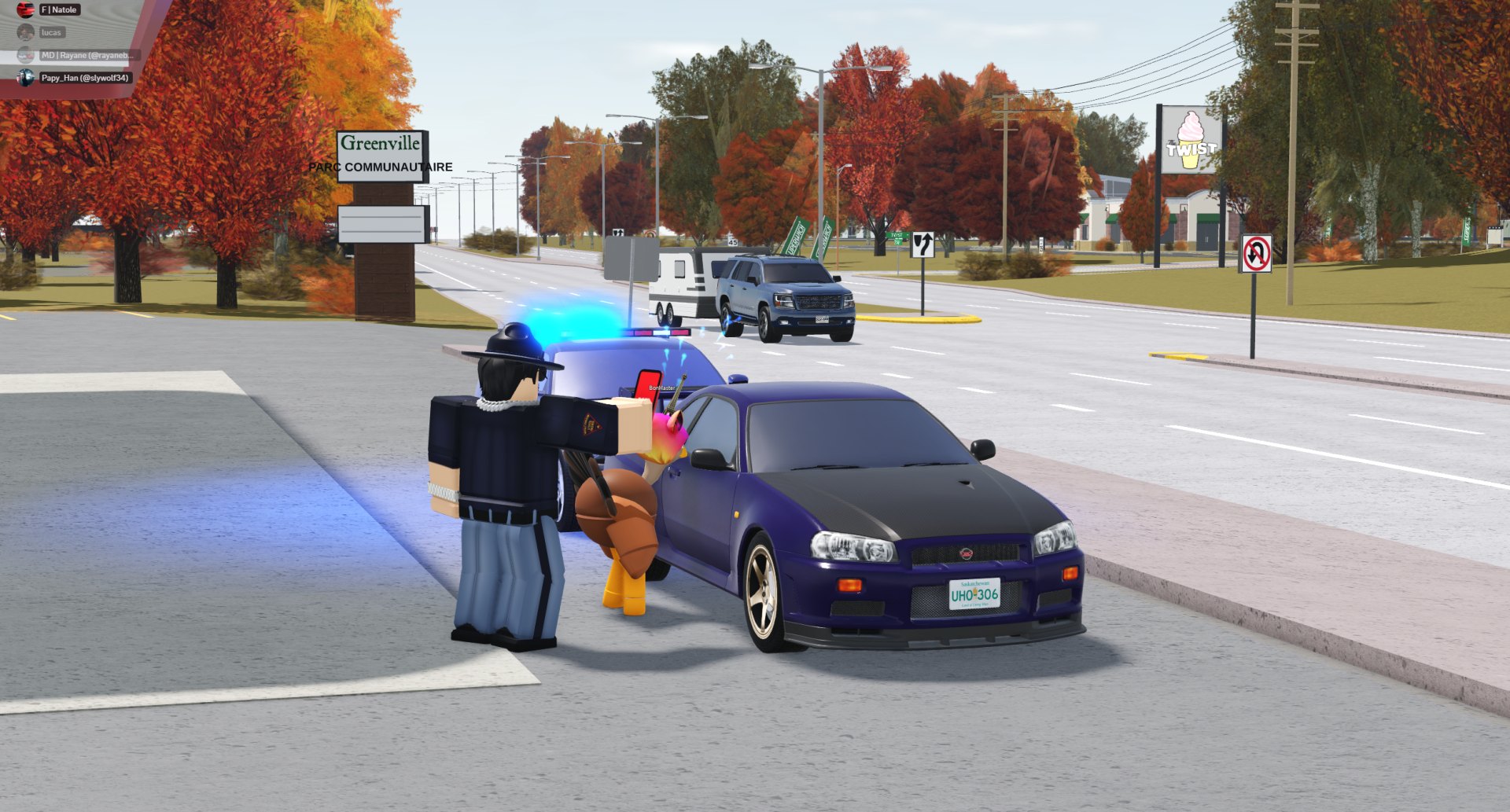 Photo prise sur le serveur GVRP FR