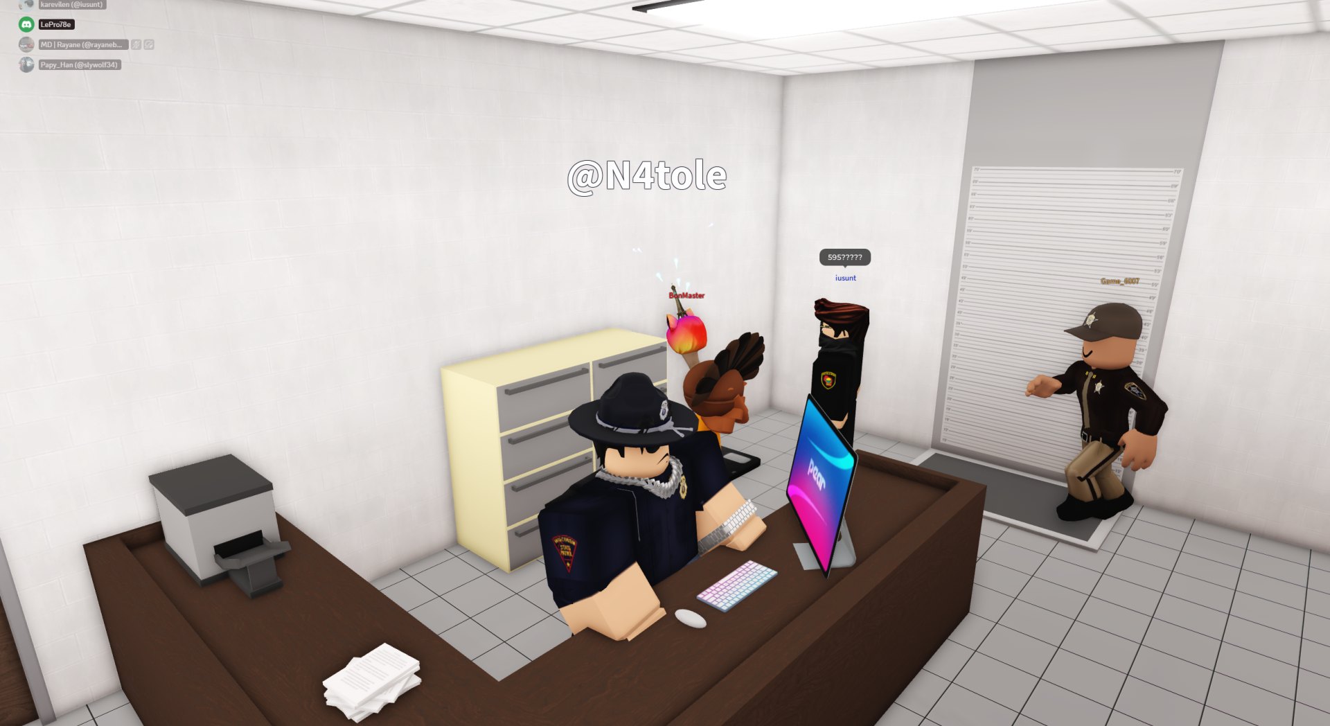 Photo prise sur le serveur GVRP FR