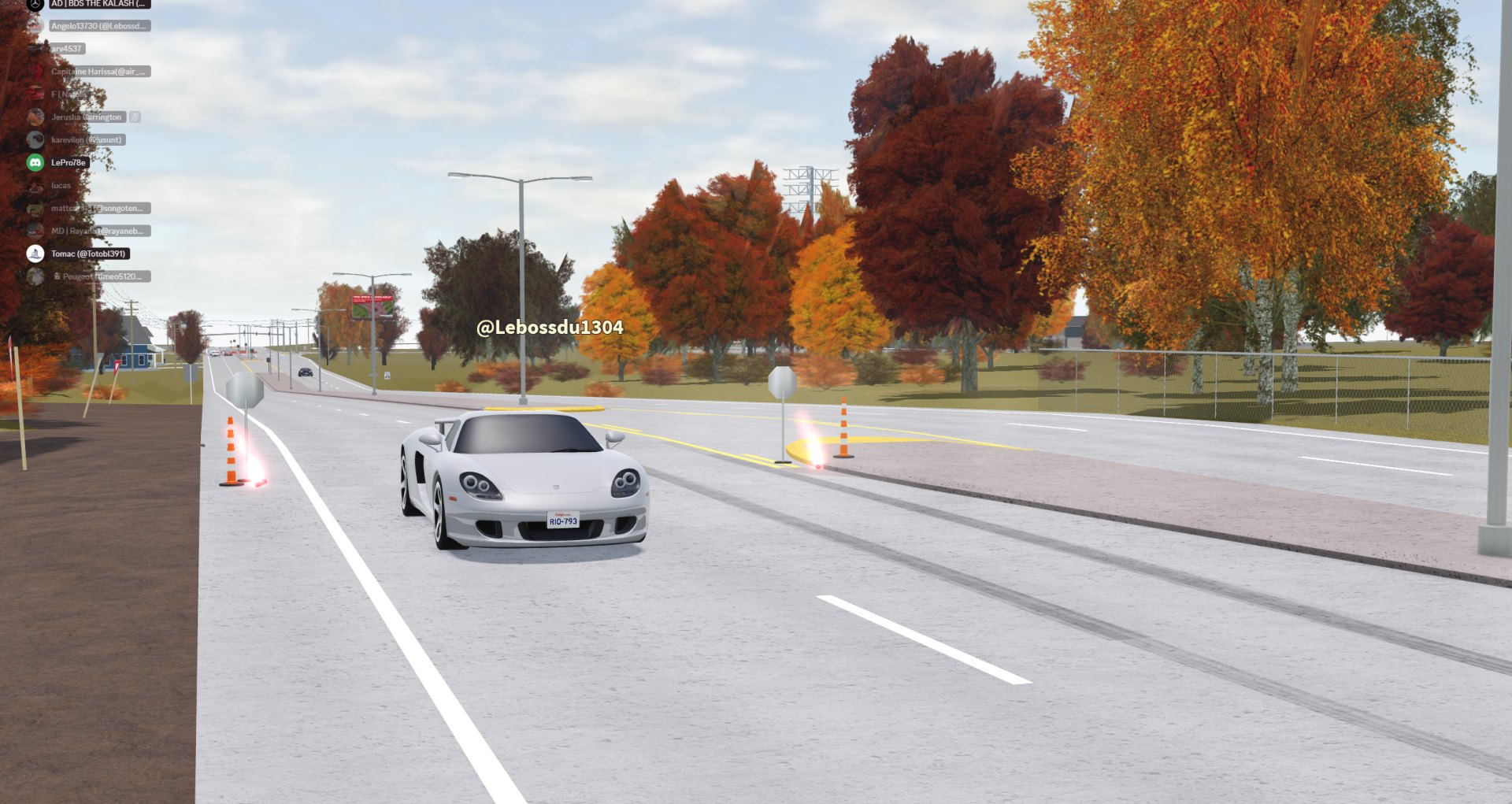 Photo prise sur le serveur GVRP FR