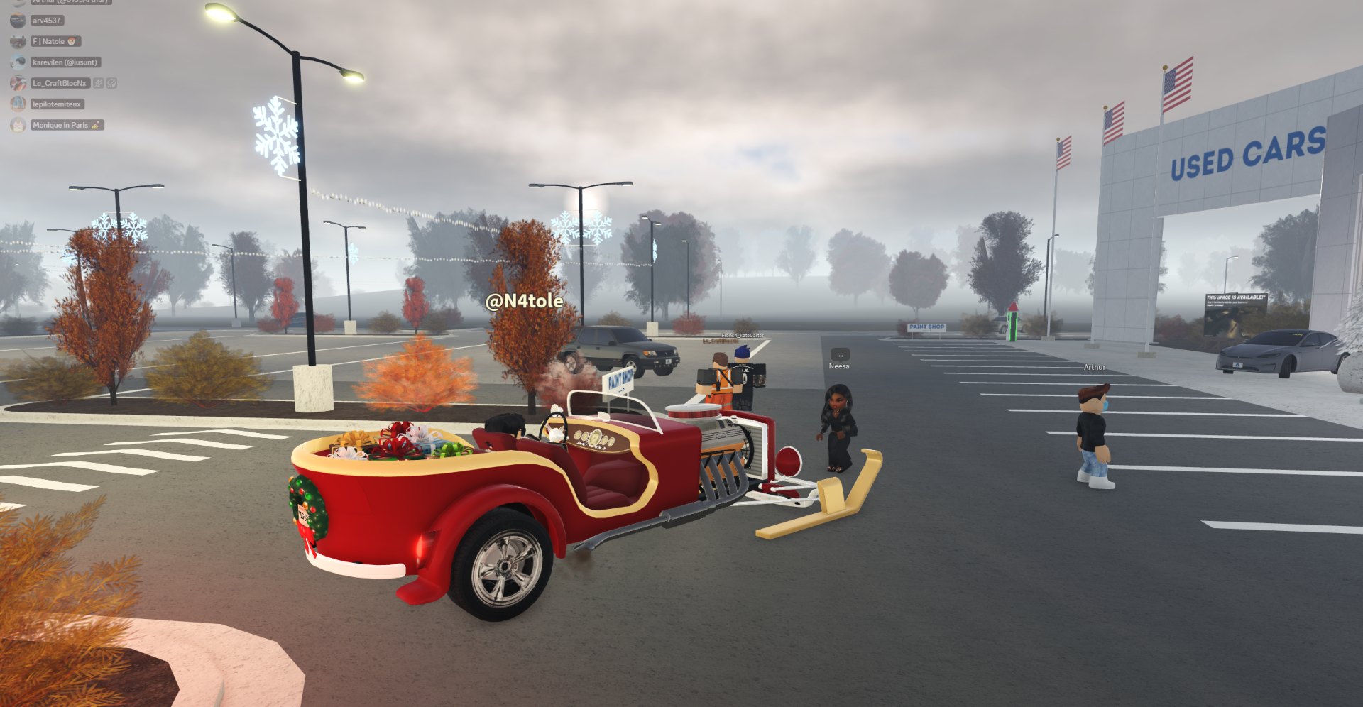 Photo prise sur le serveur GVRP FR