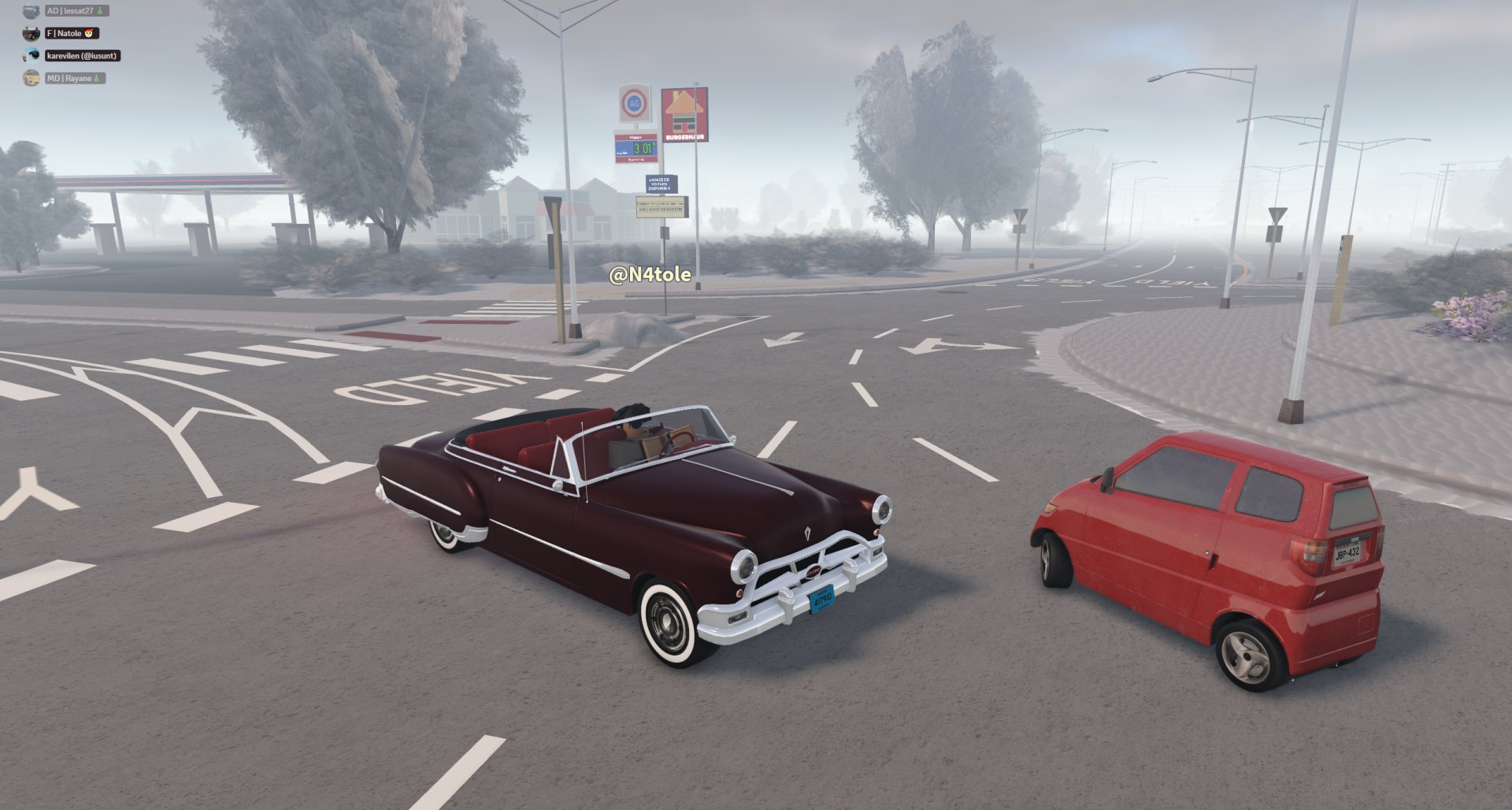 Photo prise sur le serveur GVRP FR