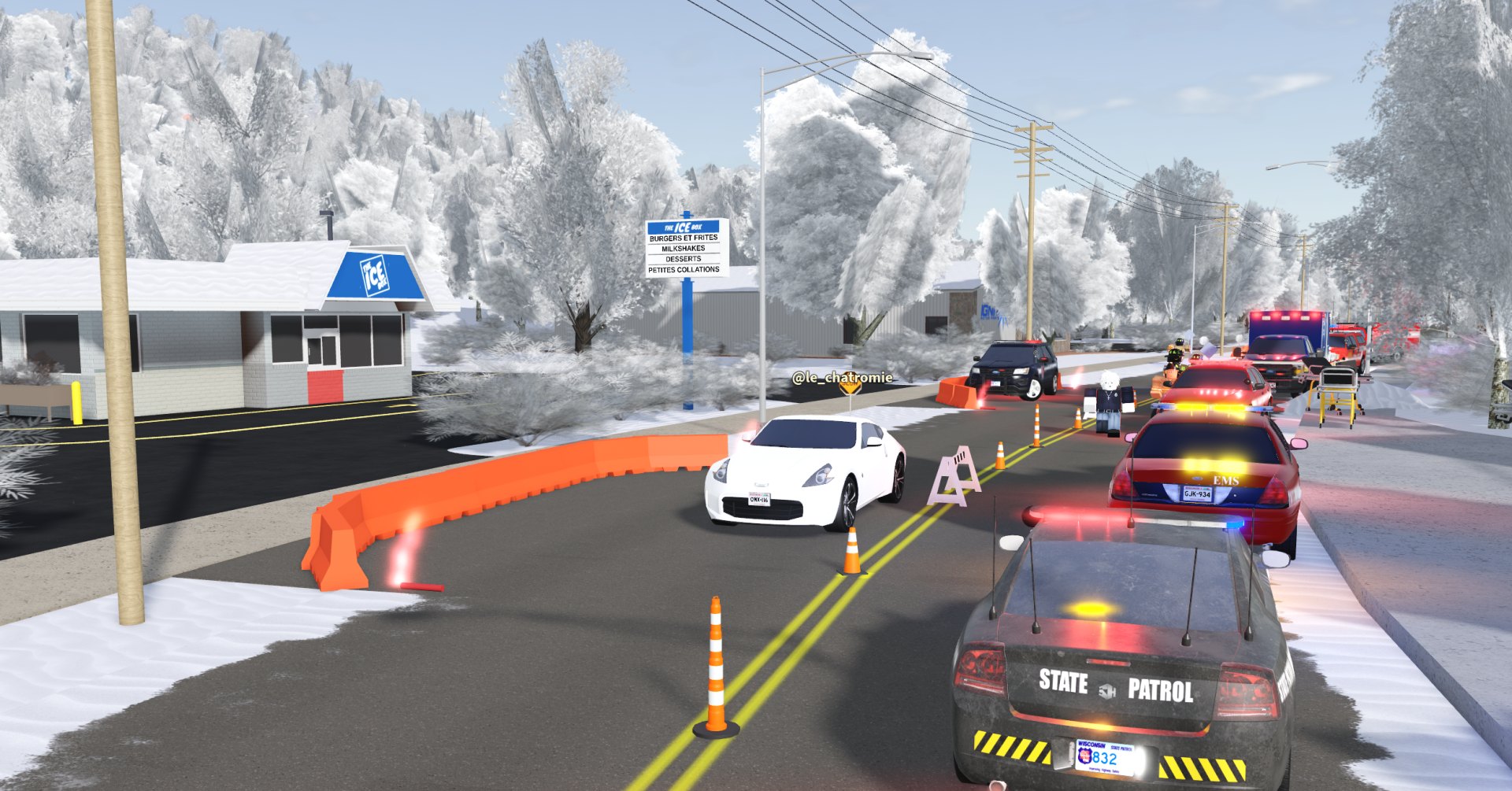 Photo prise sur le serveur GVRP FR